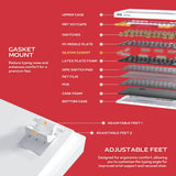 Fantech mk921 maxfit8 qmk mechanical keyboard luffy keyboards