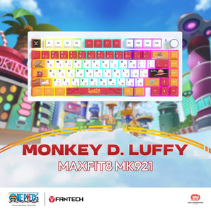 Fantech mk921 maxfit8 qmk mechanical keyboard luffy keyboards