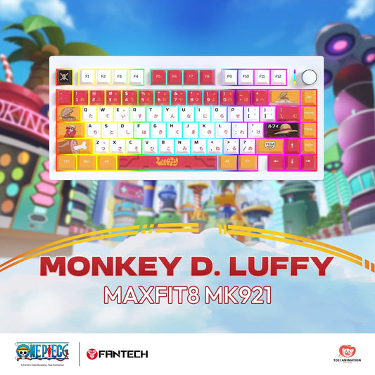 Fantech mk921 maxfit8 qmk mechanical keyboard luffy keyboards