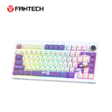 Fantech mk921 maxfit8 qmk mechanical keyboard pink keyboards