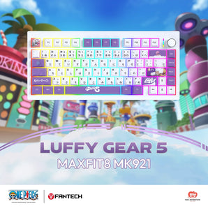 Fantech mk921 maxfit8 qmk mechanical keyboard pink keyboards