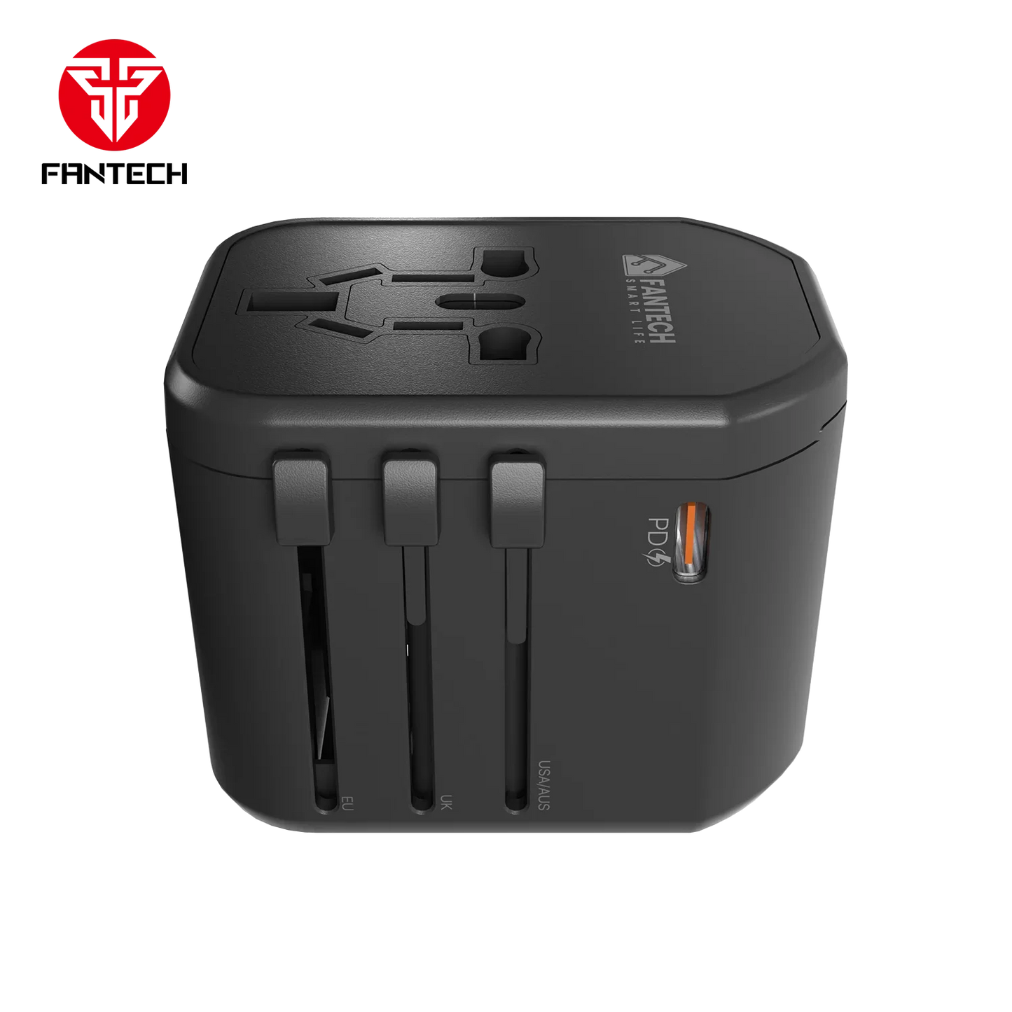 Fantech tac1 power cube travel multi adapter travel plug adapters