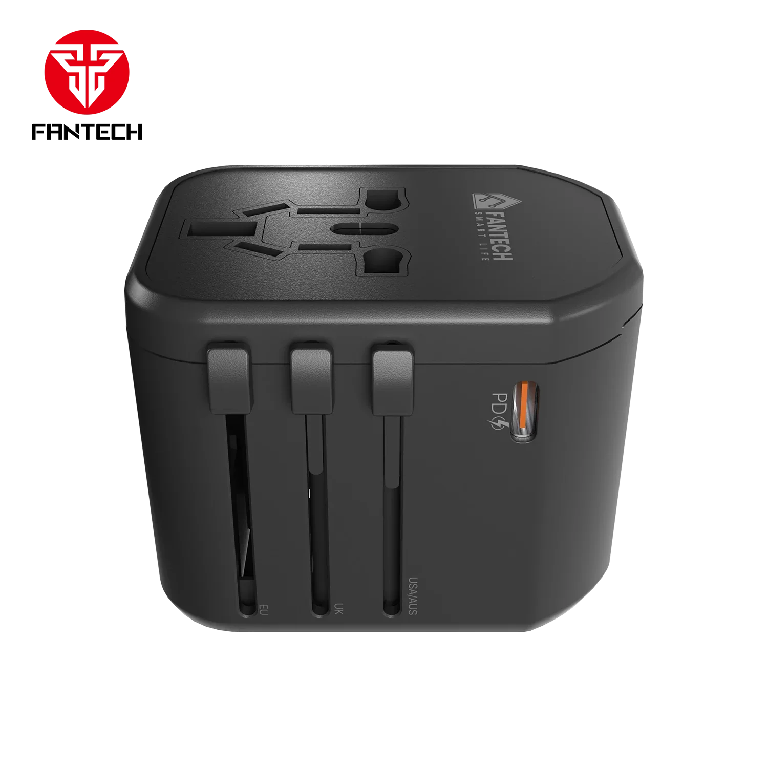 Fantech tac1 power cube travel multi adapter travel plug adapters