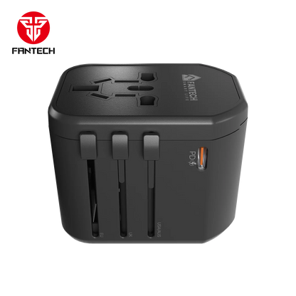 Fantech tac1 power cube travel multi adapter travel plug adapters