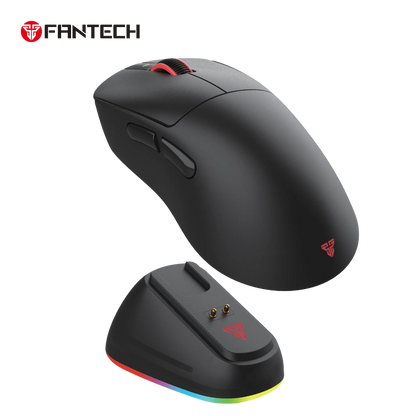 Fantech wg14p lightweight wireless gaming mouse paw3950 sensor 8khz polling
