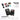 Fantech wg14p lightweight wireless gaming mouse paw3950 sensor 8khz polling