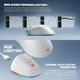 Fantech wg14p lightweight wireless gaming mouse paw3950 sensor 8khz polling