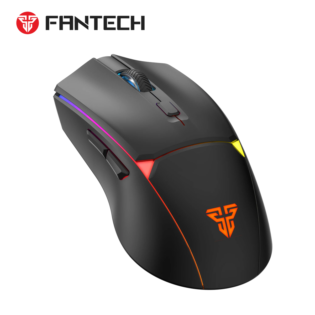 Fantech wg7v2rd crypto ii wireless gaming mouse black mice & trackballs