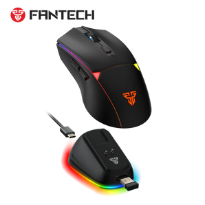 Fantech wg7v2rd crypto ii wireless gaming mouse black mice & trackballs