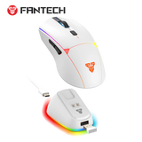 Fantech wg7v2rd crypto ii wireless gaming mouse white mice & trackballs
