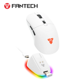 Fantech wg9rd wireless gaming mouse with charging magnetic base three mode