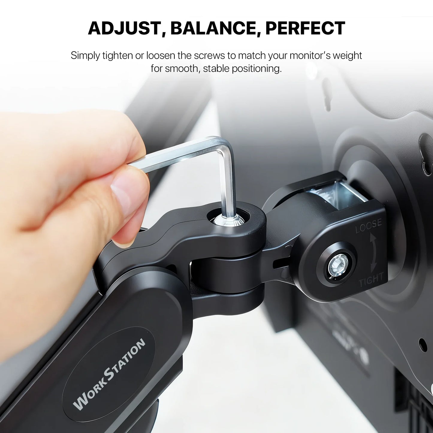 Fantech workstation mbd1 dual-arm monitor mount 90 degree for 13’’ to 32’’