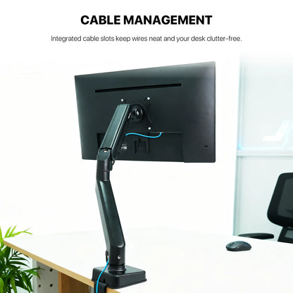 Fantech workstation mbs1 single-arm monitor mount 90 degree for 13’’ to 32’’