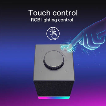 Redragon gs517 glyph pc gaming speaker with bluetooth & usb connectivity