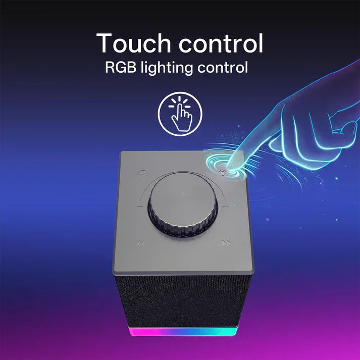 Redragon gs517 glyph pc gaming speaker with bluetooth & usb connectivity