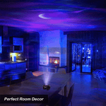 Night Light Galaxy Projector Lightning