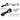 Gun shape handgrip feeling joystick for nintendo switch 2/1pcs