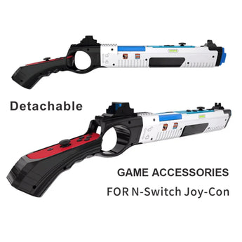 Gun shape handgrip feeling joystick for nintendo switch 2/1pcs