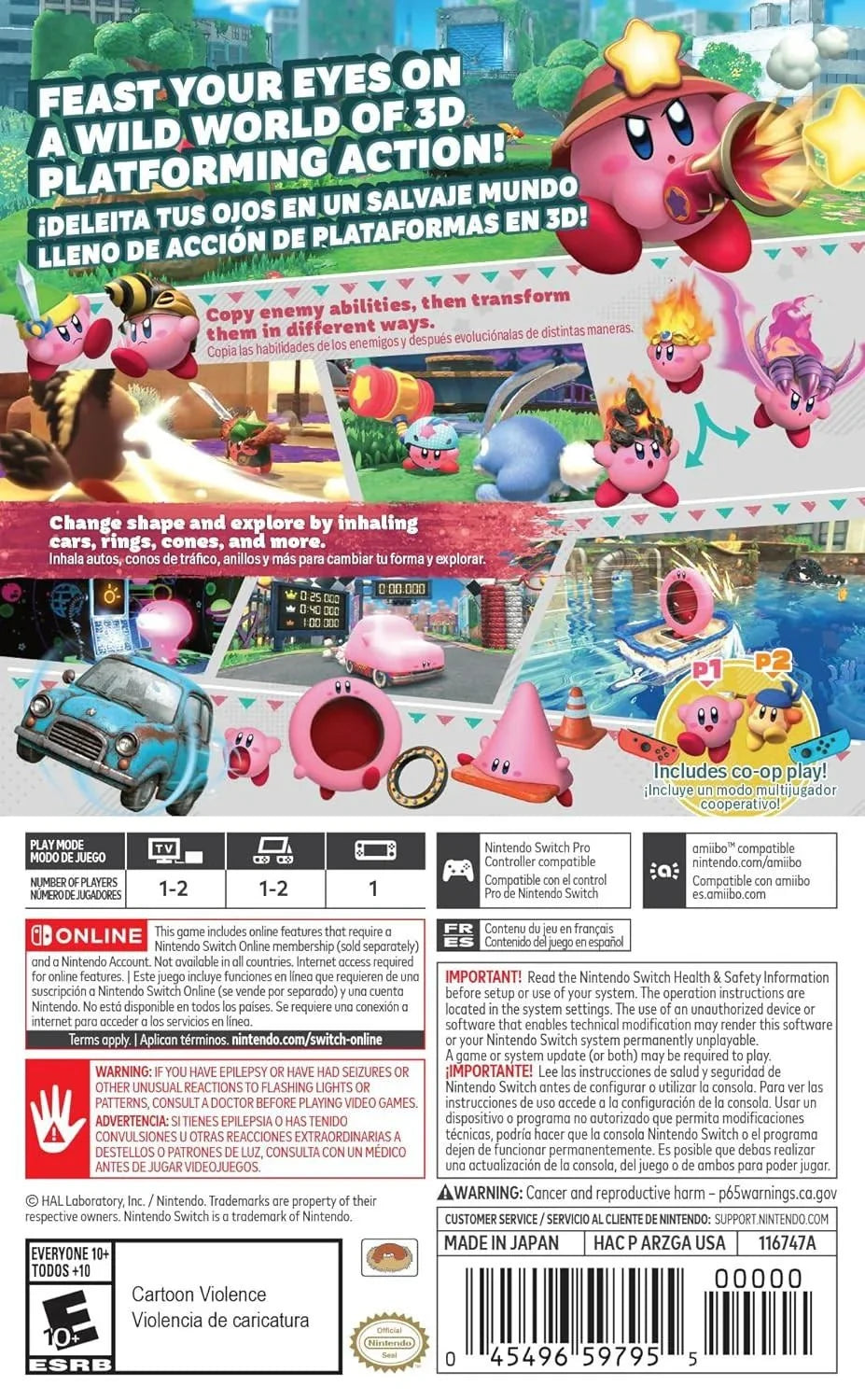 Kirby and the forgotten land – nintendo switch - nintendo games