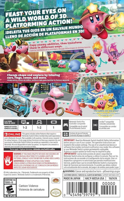 Kirby and the forgotten land – nintendo switch - nintendo games