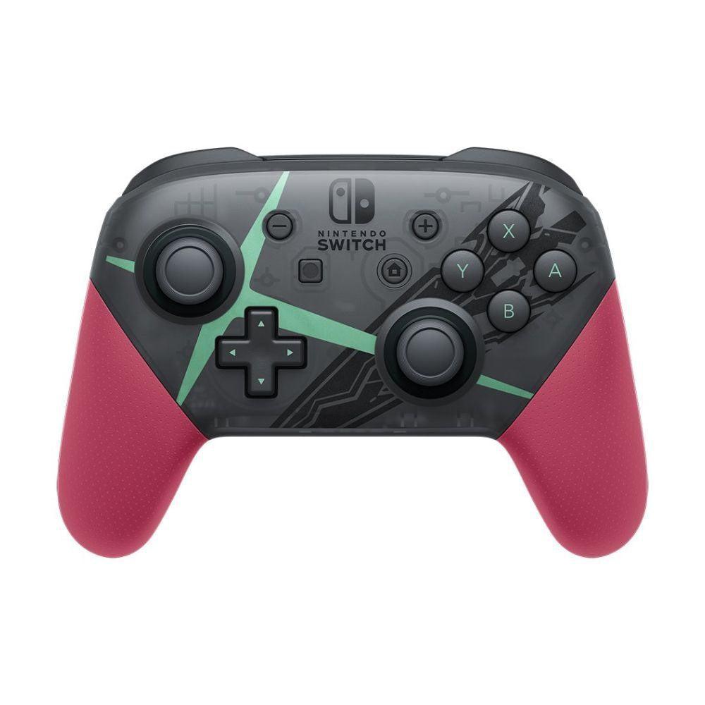 Nintendo Switch Pro Controller Xenoblade 2 Edition.