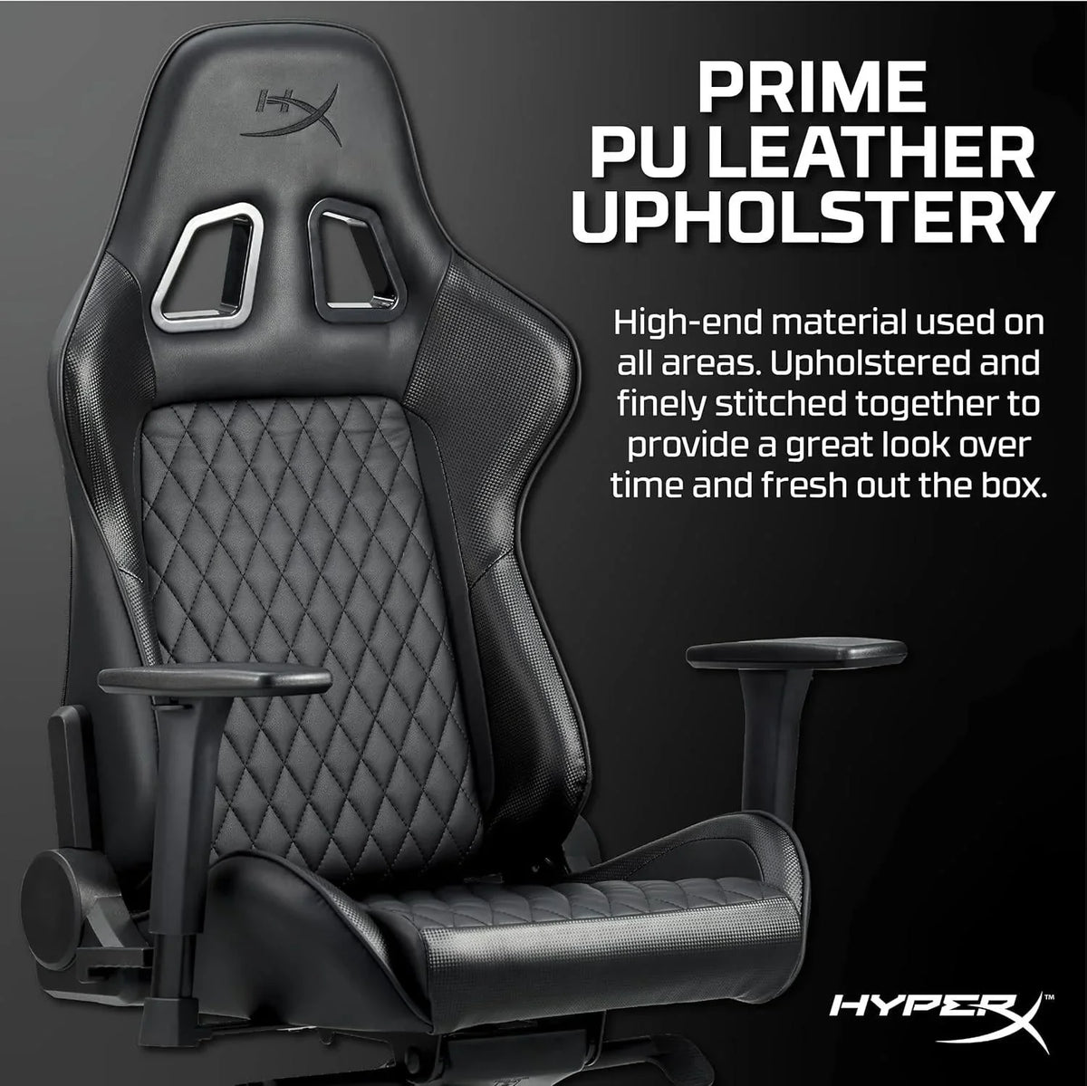 Nordic game supply hyperx blast gaming chair n=black - desk & chair
