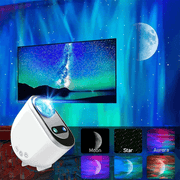 Northern Lights Aurora Projector Galaxy Star Bluetooth Speaker Lightning