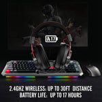 NUBWO G03 2.4G Wireless Gaming Headset Audio