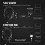 Nubwo g03 2.4g wireless gaming headset - Fun Touch