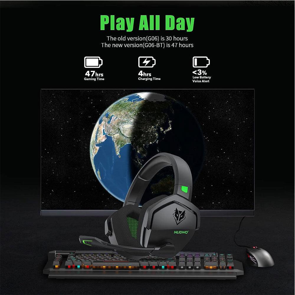 Nubwo g06 wireless gaming headset - Fun Touch