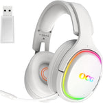 Ocg gaming headset dual wireless lossless 2.4g bluetooth gaming headphones