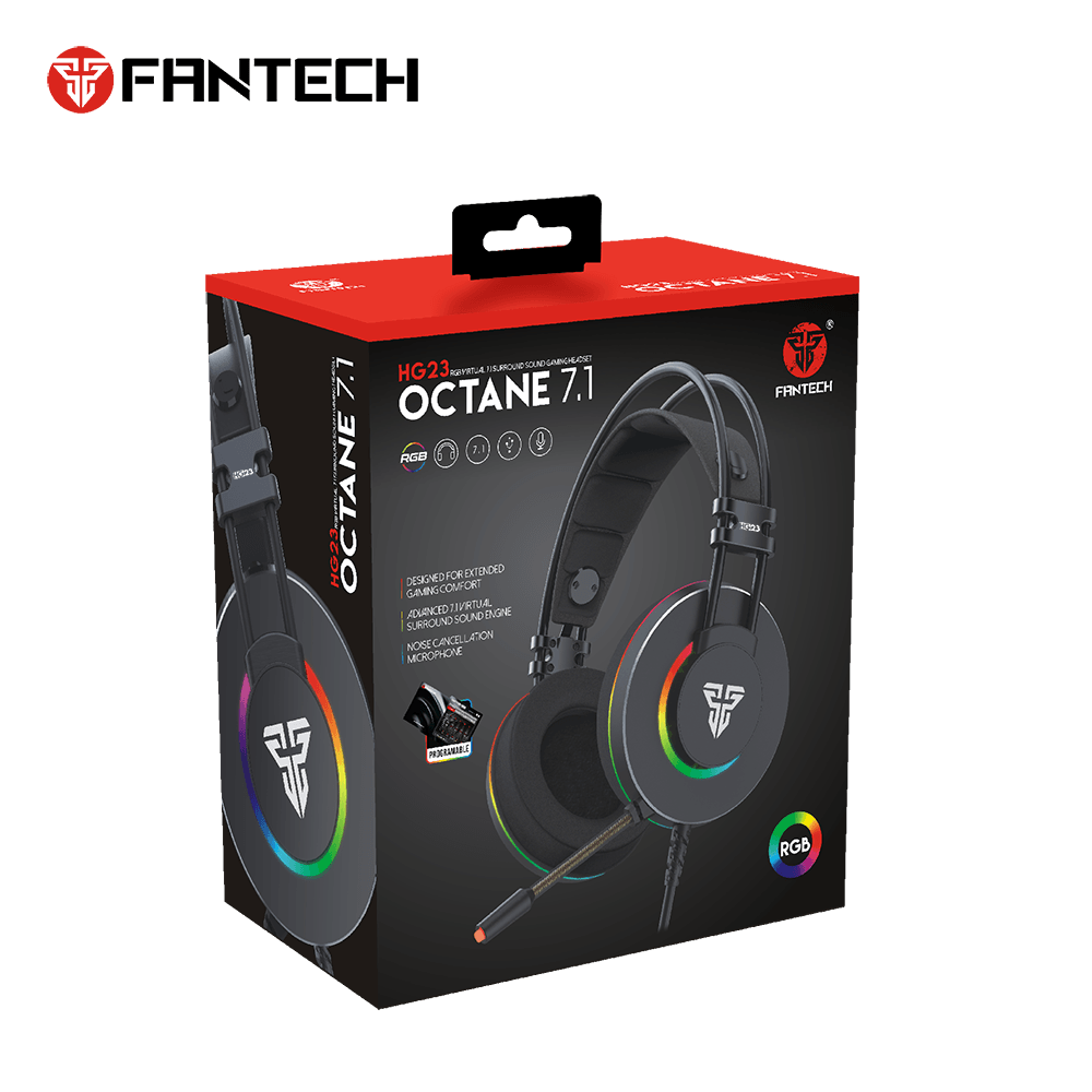 OCTANE HG23 VIRTUAL 7.1 SURROUND GAMING HEADSET Audio