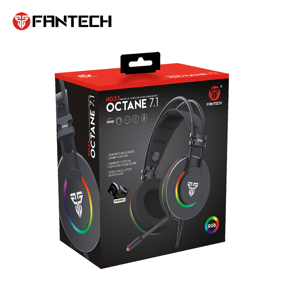 Octane hg23 virtual 7.1 surround gaming headset - Fun Touch