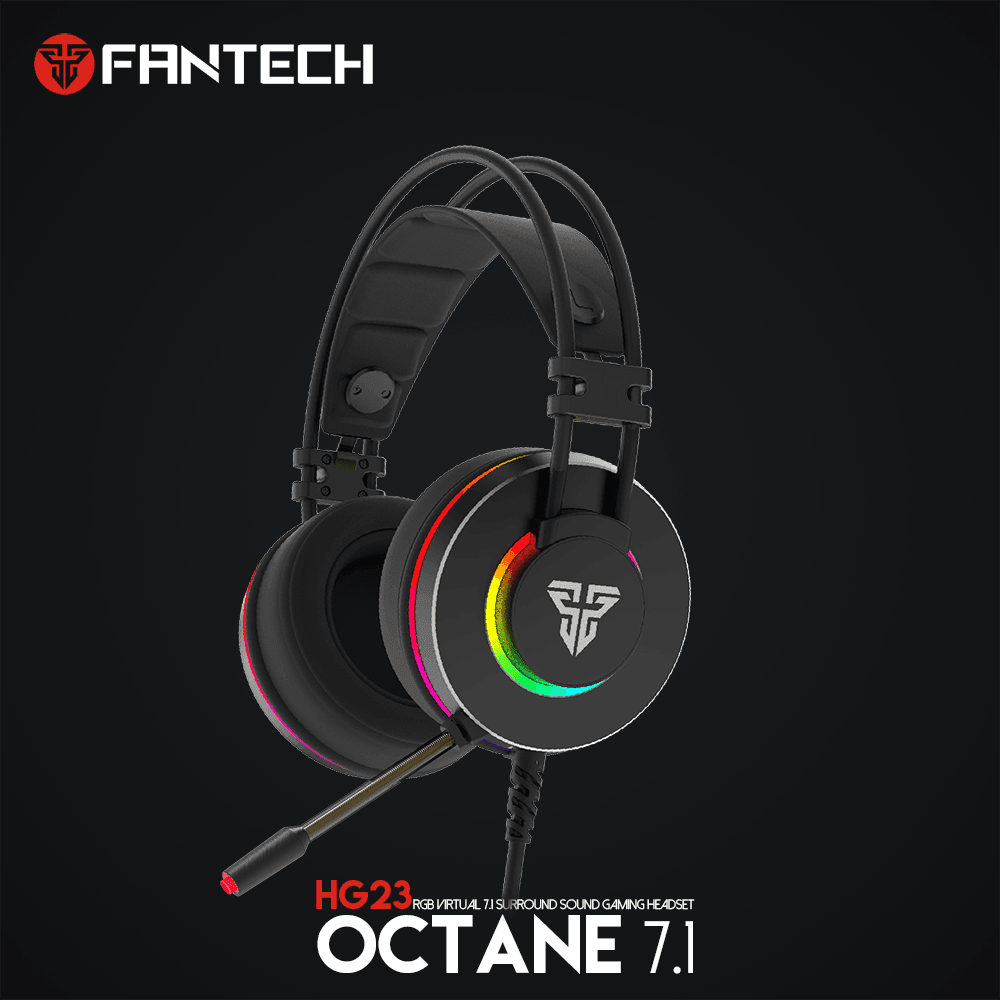 Octane hg23 virtual 7.1 surround gaming headset - Fun Touch