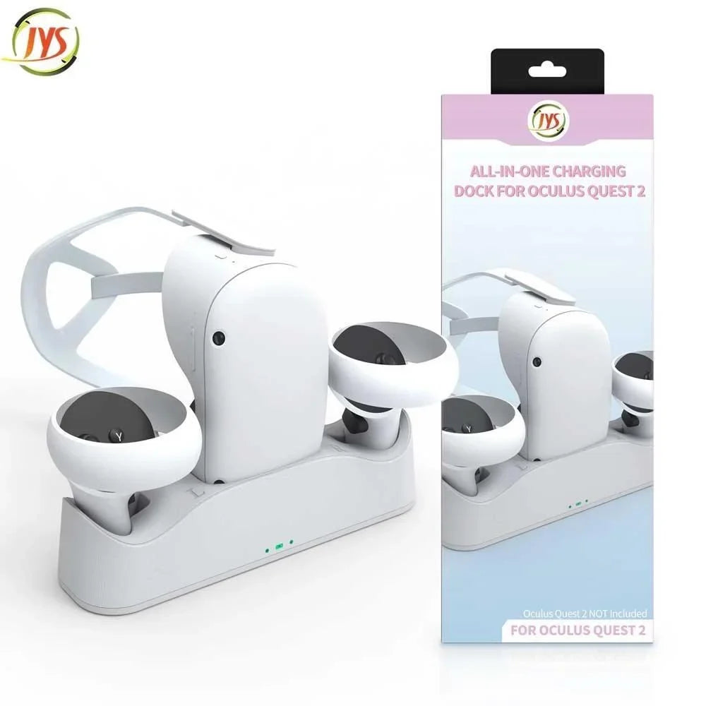 Charging station and display stand for oculus quest 2 jys-oc003 - console | oculus essentials