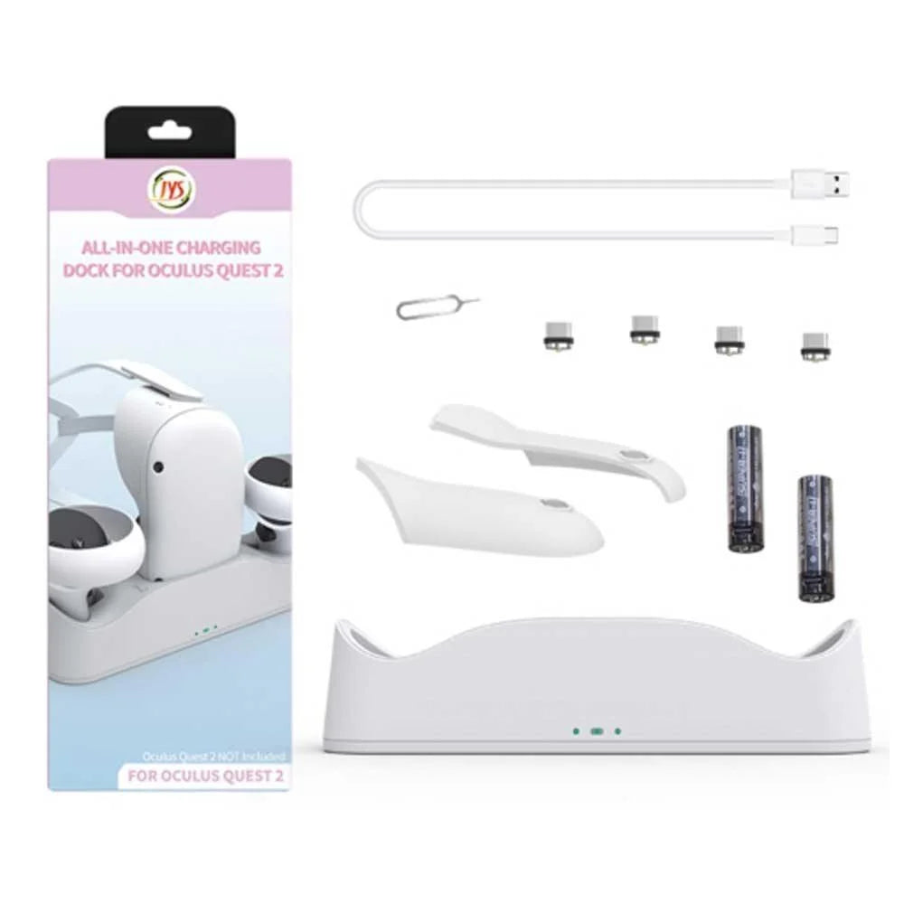 Charging station and display stand for oculus quest 2 jys-oc003
