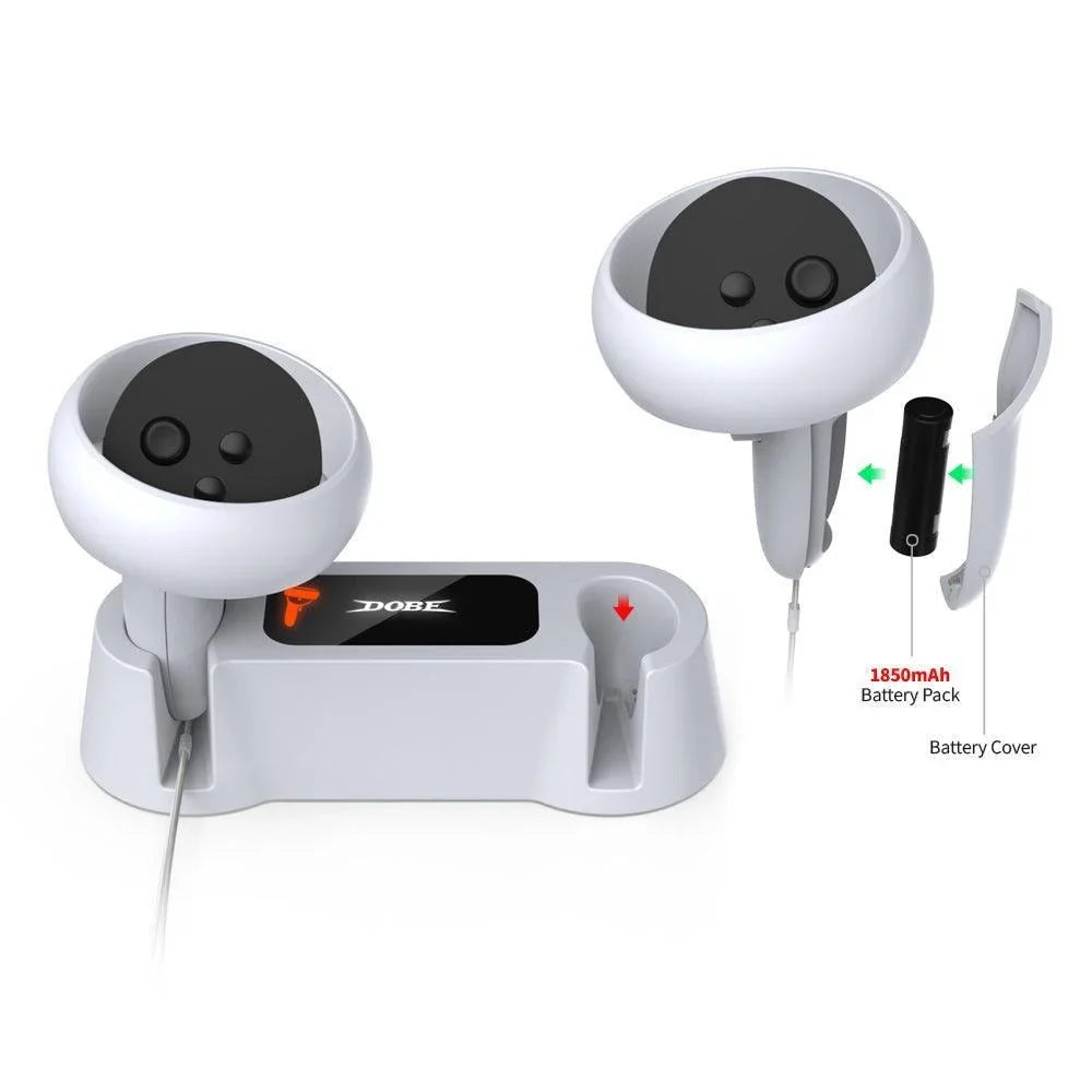 Dobe oculus vr handle charger ty-18170