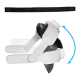 Hbv-456 adjustable head strap for oculus quest 3 vr replaceable headset strap