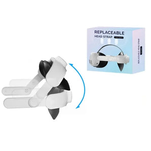 Hbv-456 adjustable head strap for oculus quest 3 vr replaceable headset strap
