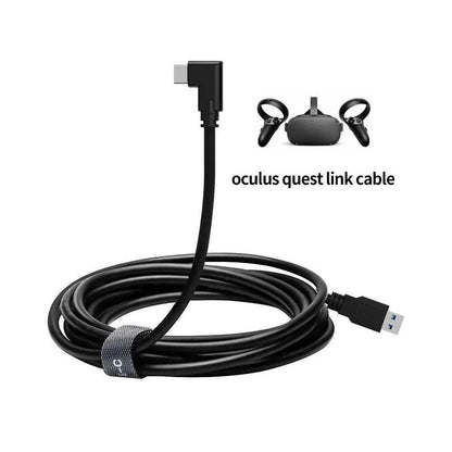Oculus headset cable pc vr for quest 2 and quest link