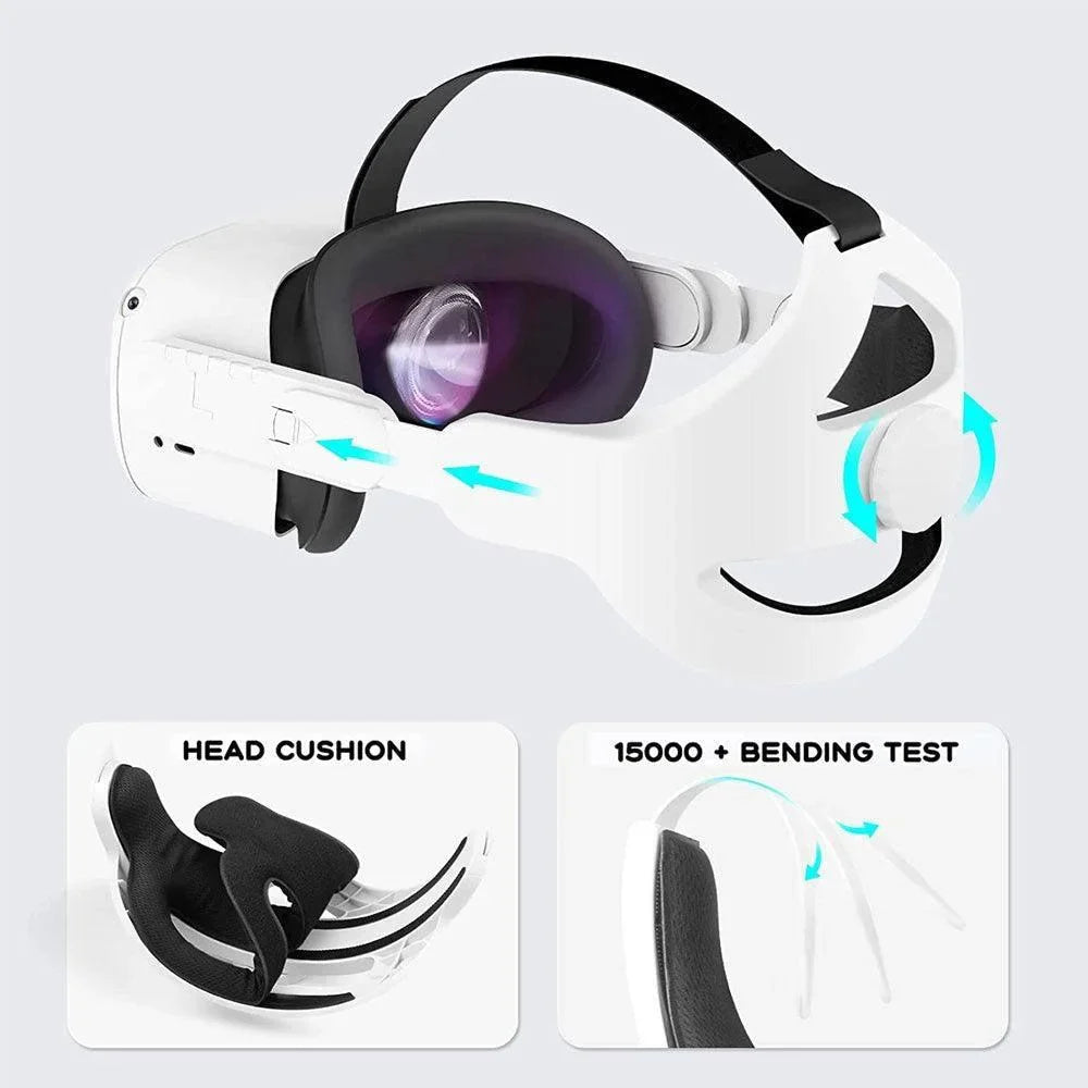 Travel case for oculus quest 2 halo strap