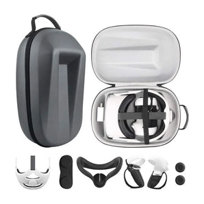 Travel case for oculus quest 2 halo strap