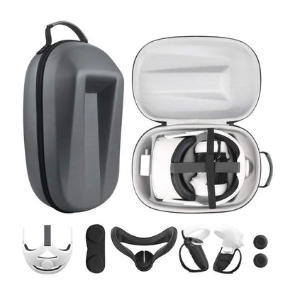 Travel case for oculus quest 2 halo strap