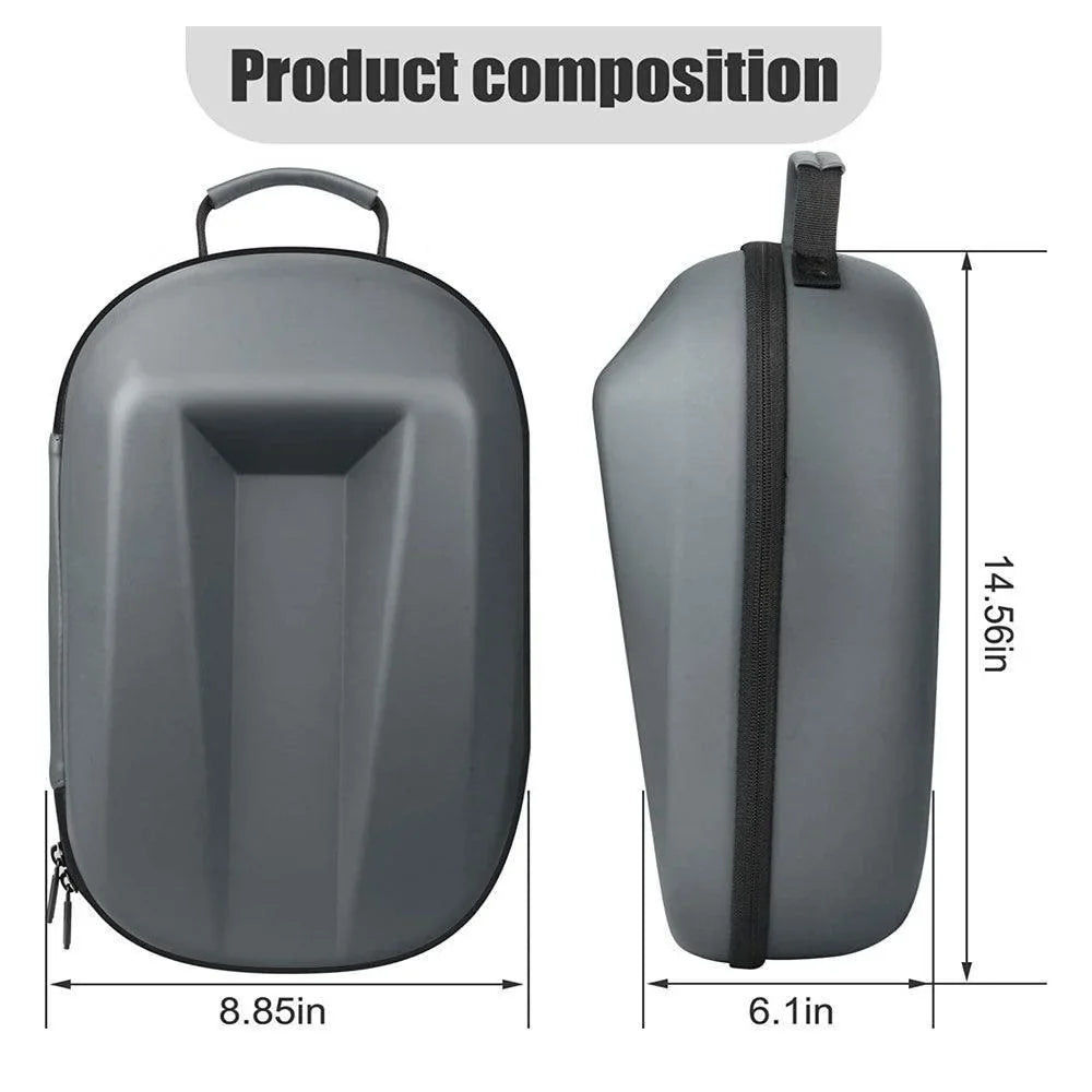 Travel case for oculus quest 2 halo strap