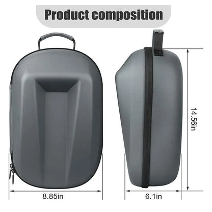Travel case for oculus quest 2 halo strap