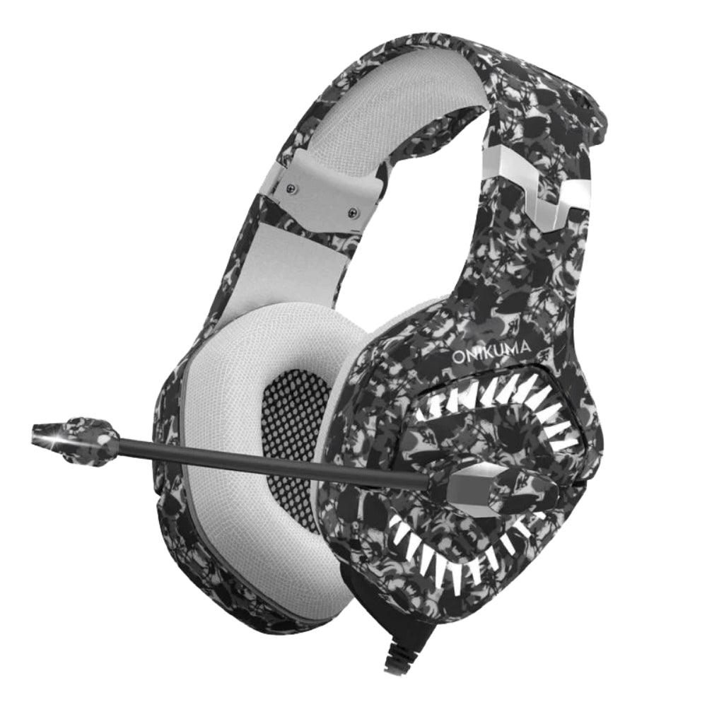 Onikuma k1-b pro camo elite stereo gaming headset | grey JOD 15