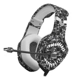 Onikuma k1-b pro camo elite stereo gaming headset | grey - Fun Touch