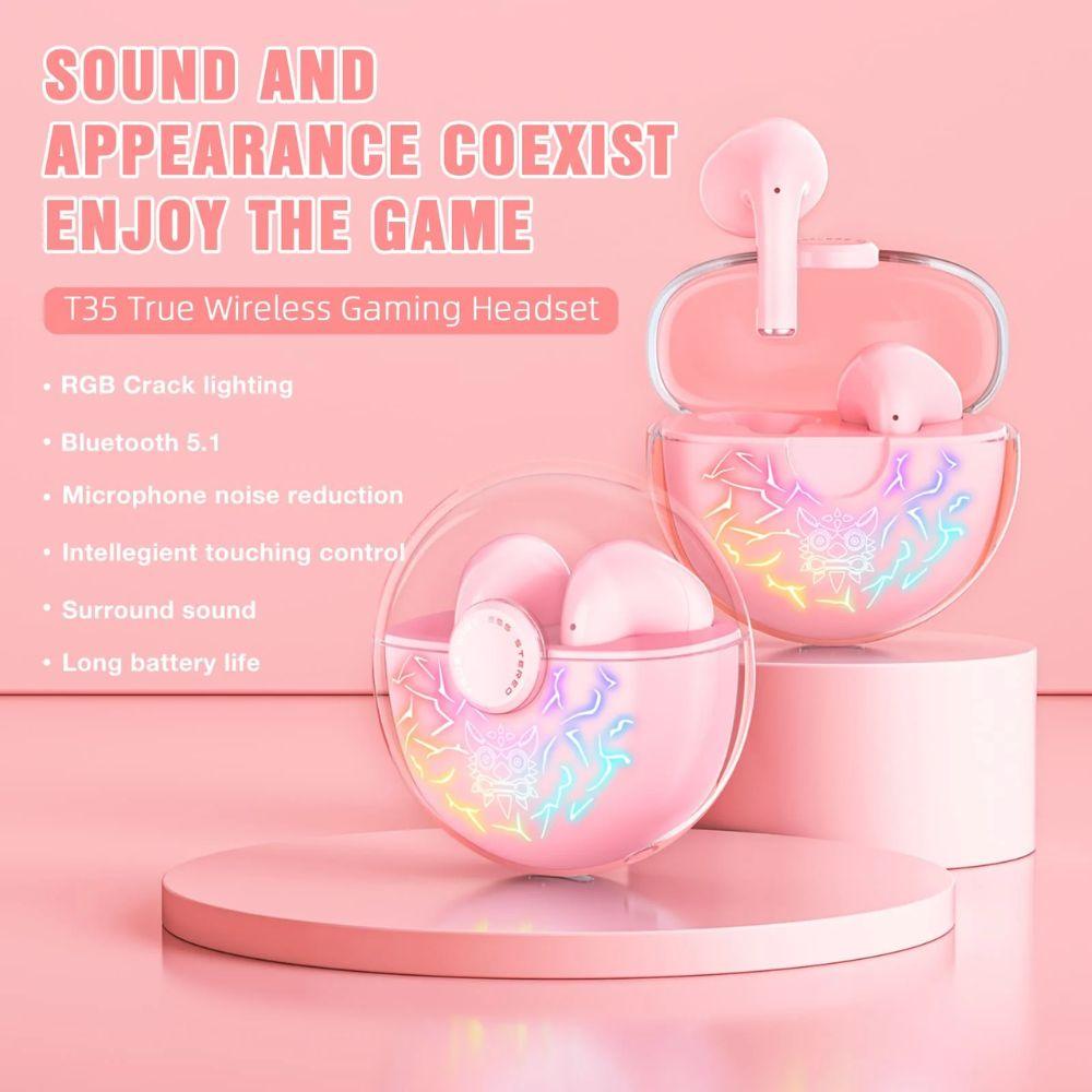 Onikuma t35 bluetooth 5.1 gaming earbuds 60ms - Fun Touch