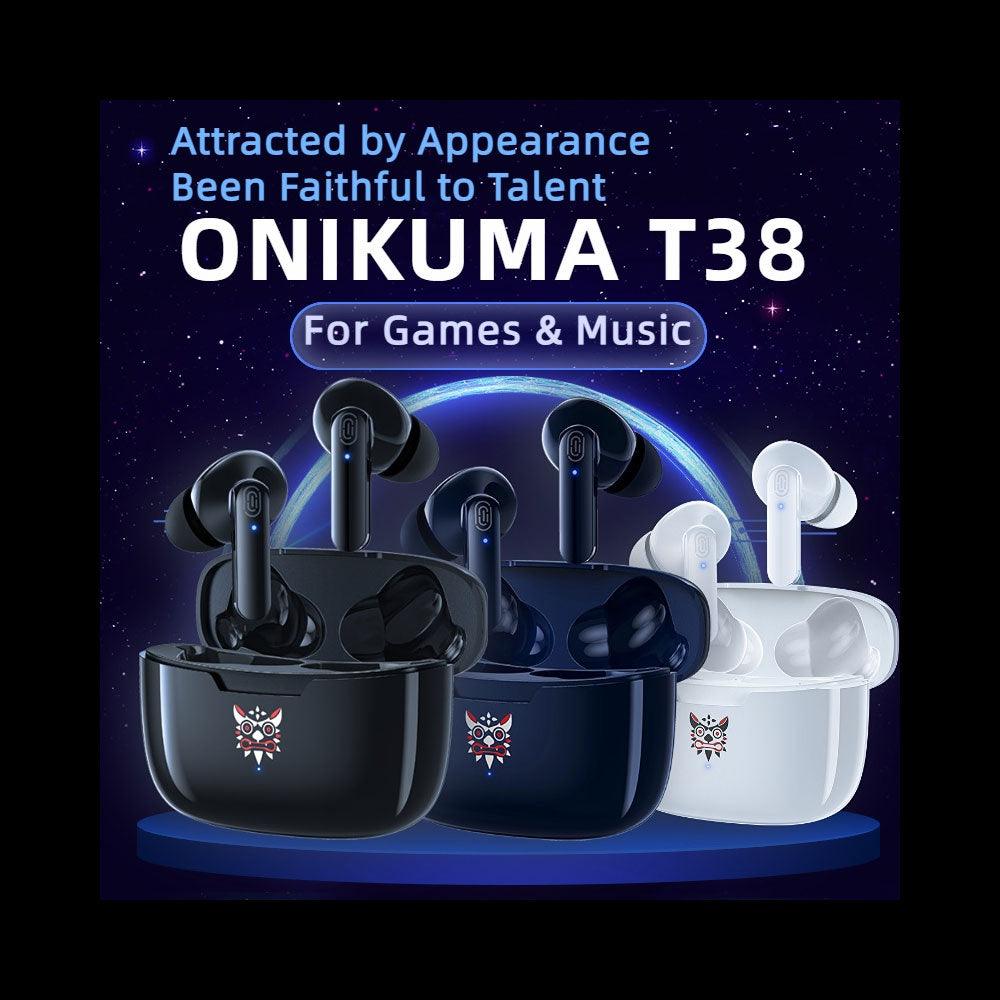 Onikuma T38 Wireless Earphones TWS Audio