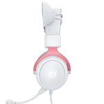 Onikuma x10 pink cat ears gaming headset - Fun Touch